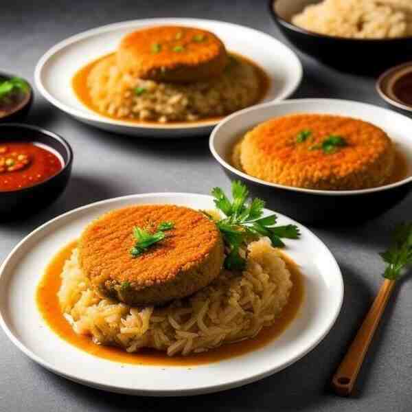 Рубленые котлеты в луковом соусе